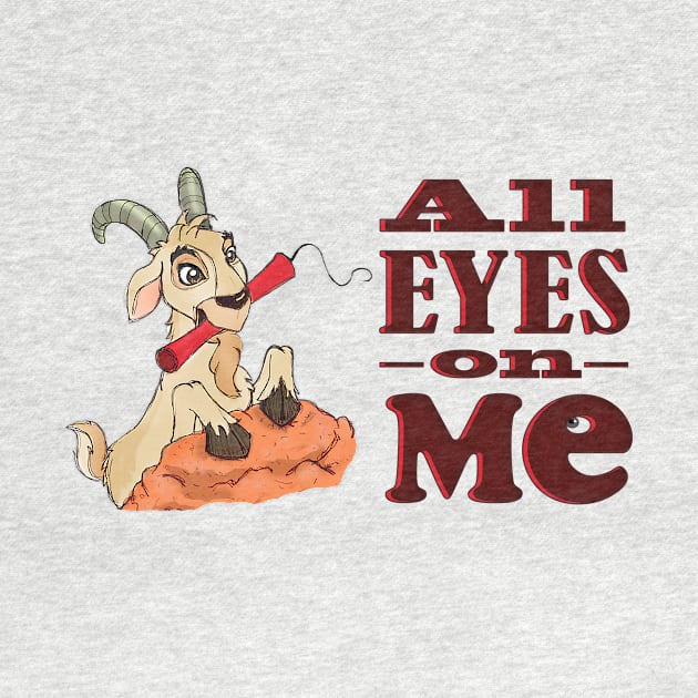 Goat Trick! All eyes on me! by Heyday Threads